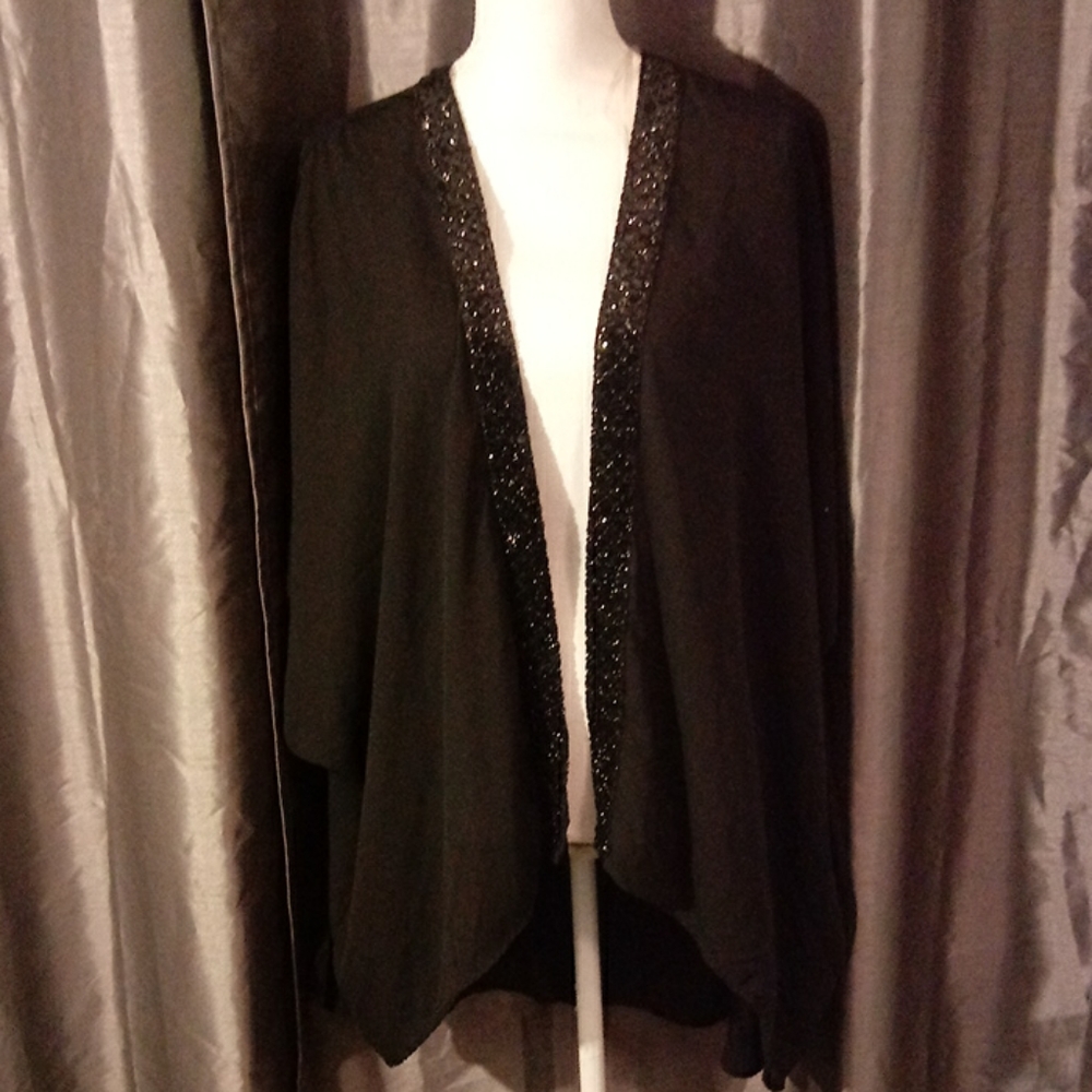 Charlotte Russe Sparkle Kimono